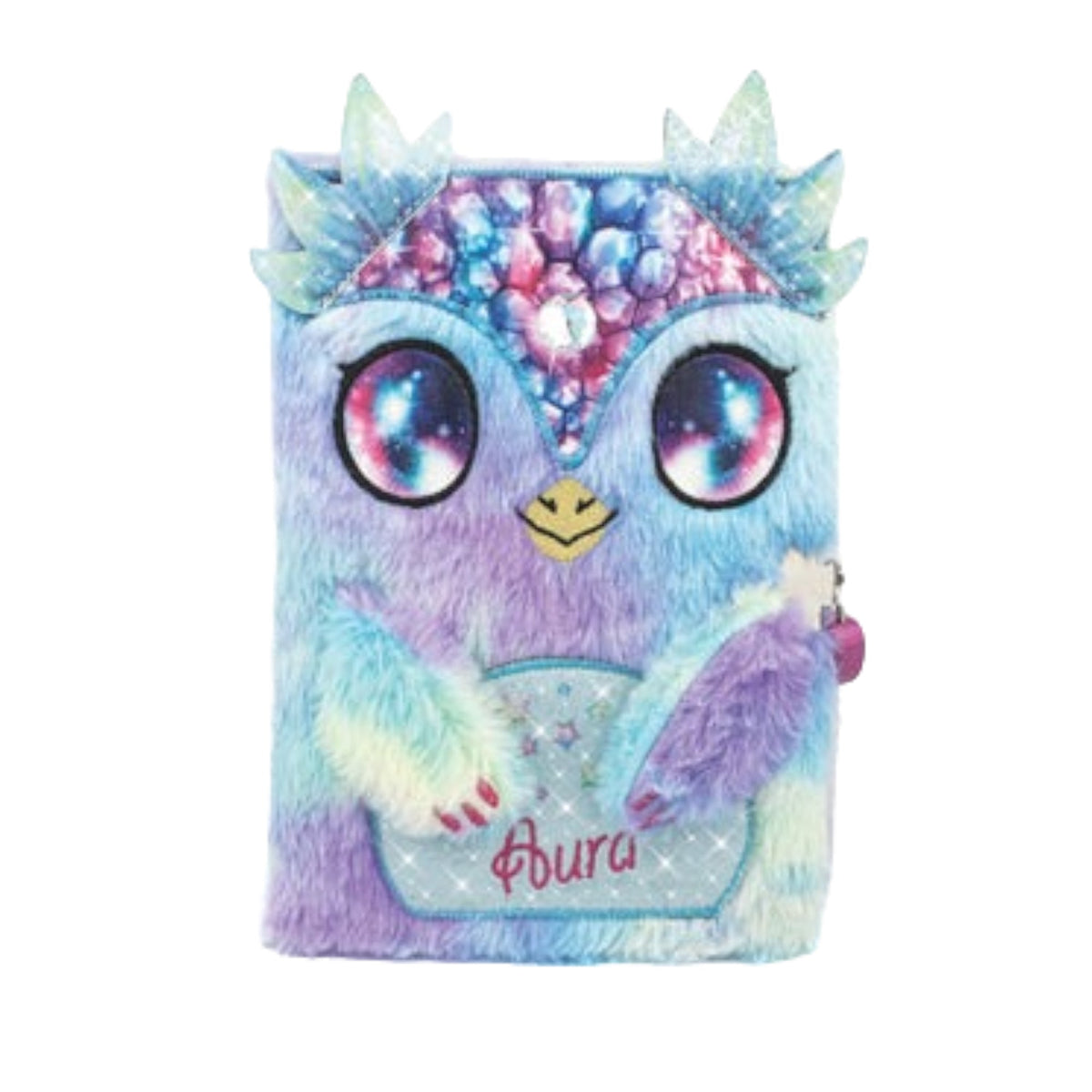 LES ÉDITIONS GLADIUS INT.INC. Toys & Games Nebulous Stars Aura Fuzzy Diary, 1 Count 694704125116