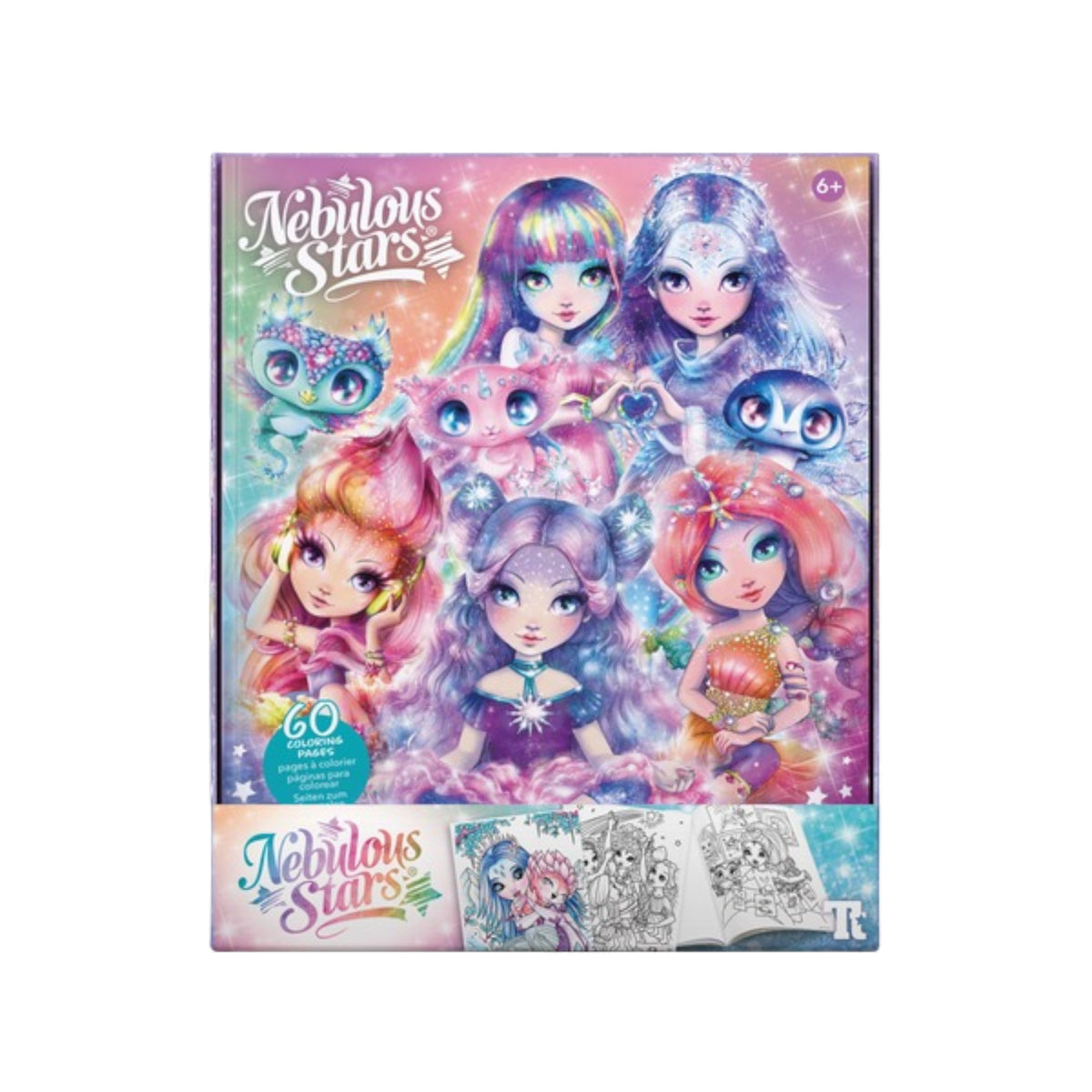 LES ÉDITIONS GLADIUS INT.INC. Toys & Games Nebulous Stars Coloring Book, 1 Count 694704111386