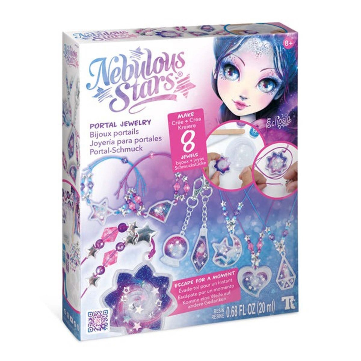 LES ÉDITIONS GLADIUS INT.INC. Toys & Games Nebulous Stars Eclipsia Portal Jewelry, 8 Count 694704111348