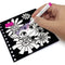 LES ÉDITIONS GLADIUS INT.INC. Toys & Games Nebulous Stars Magic Velvet Pattern Coloring Pages, 1 Count