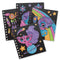 LES ÉDITIONS GLADIUS INT.INC. Toys & Games Nebulous Stars Magic Velvet Pattern Coloring Pages, 1 Count