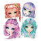 LES ÉDITIONS GLADIUS INT.INC. Toys & Games Nebulous Stars Makeup Artist Book Set, 1 Count 694704111379