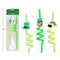 LINK PRODUCT SOLUTIONS St-Patrick St-Patrick's Day Crazy Straw, 13 Inches, 3 Count 676844332944