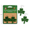 LINK PRODUCT SOLUTIONS St-Patrick St-Patrick's Day Shamrock Earrings, 2 Count 676844304859