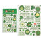 LINK PRODUCT SOLUTIONS St-Patrick St-Patrick's Day Temporary Tattoo Sheet, 1 Count 676844125751