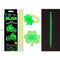LINK PRODUCT SOLUTIONS St-Patrick St-Patrick's Shamrock Green Glow Stick Bracelets, 2 Count 676844361326