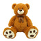 LINZY TOYS INC. Plushes Teddy Bear Plush, Brown, 36 Inches, 1 Count 619470702163