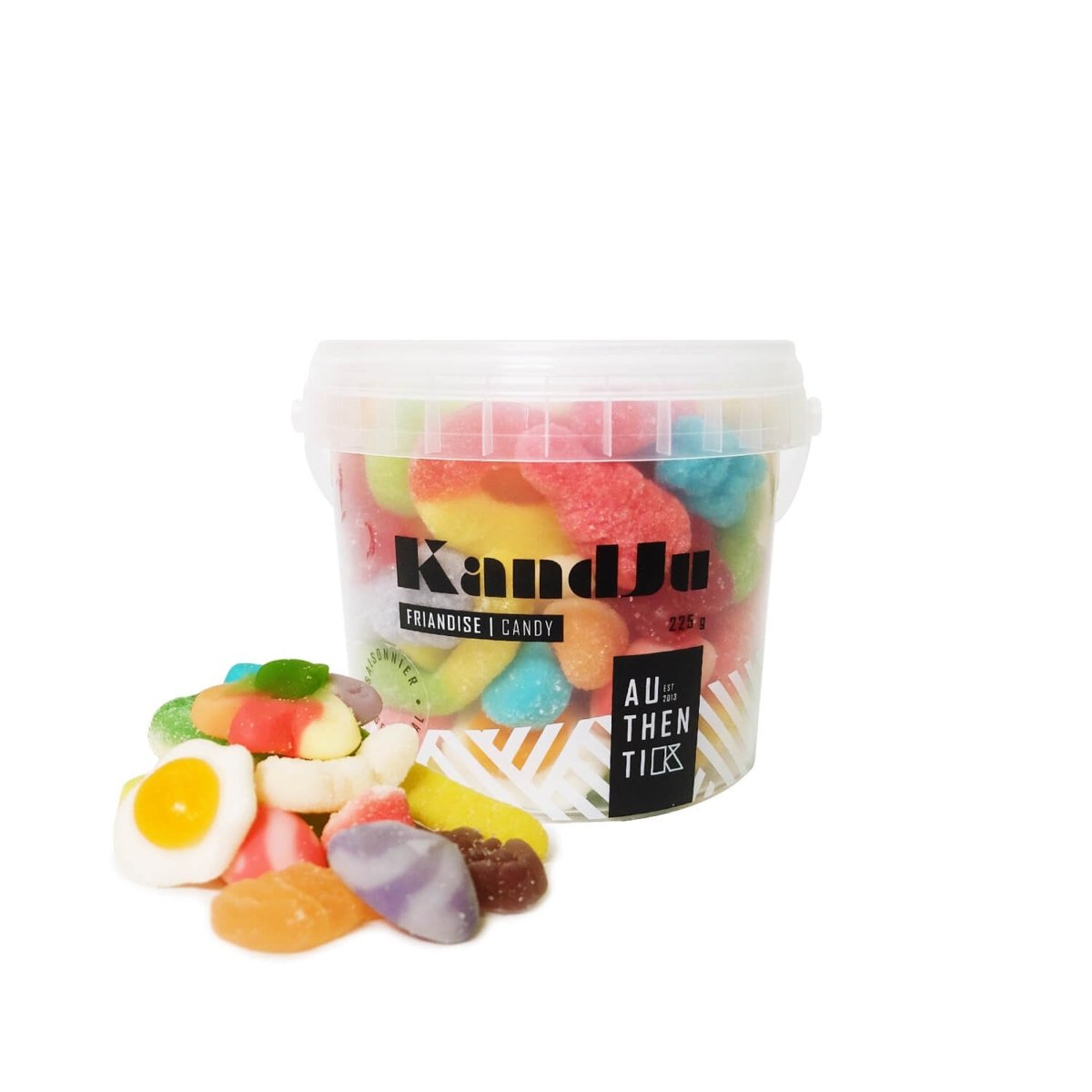 Ludik impulse buying KandJu Easter Mix Candy Bucket, 225g, 1 Count 809981005536