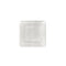 MADISON IMPORTS Disposable-Plasticware Clear Premium Quality Small Square Plates, 4.5 Inches, 10 Count 775310477148