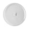 MADISON IMPORTS Disposable-Plasticware Premium Quality Clear 2 Tone Round Tray, 16 inches, 1 Count 775310472419