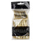 MADISON IMPORTS Disposable-Plasticware Small Gold Plastic Spoons, 24 Count 775310475243