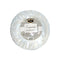 MADISON IMPORTS Disposable-Plasticware White Premium Quality Salad Bowl with Silver Rim, 24 Oz, 10 Count 775310993198