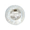 MADISON IMPORTS Disposable-Plasticware White Premium Quality Salad Bowl with Silver Rim, 24 Oz, 10 Count 775310993198