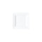 MADISON IMPORTS Disposable-Plasticware White Premium Quality Small Square Plates, 4.5 Inches, 10 Count 775310477490