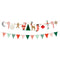 MERI MERI Christmas Jolly Christmas Garlands, 2 Count 636997282817