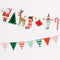 MERI MERI Christmas Jolly Christmas Garlands, 2 Count 636997282817