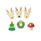 MERI MERI Christmas Jolly Christmas Reindeer Crackers, 6 Count 636997292281