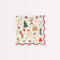 MERI MERI Christmas Jolly Christmas Small Beverage Napkins, 16 Count 636997283456