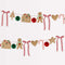 MERI MERI Christmas Sweet Gingerbread Garland, 1 Count 636997293509