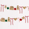 MERI MERI Christmas Sweet Gingerbread Garland, 1 Count 636997293509