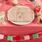 MERI MERI Christmas Sweet Gingerbread Large Lunch Paper Plates, 9 Inches, 8 Count 636997293431