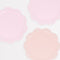 MERI MERI Decorations Broderie Anglaise Dinner Plates Pastel, 13 Inches, 8 Count 636997297088