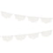 MERI MERI Decorations Broderie Anglaise Pennant Banner, 156 Inches, 1 Count 636997298030