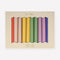 MERI MERI Decorations Multicolors Table Candles, 7 Inches, 12 Count 636997280011