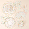 Meri Meri Everyday Entertaining Elegant Flowers Small Beverage Napkins, 16 Count 636997286198