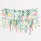 Meri Meri Everyday Entertaining Flower Garden Back Drop, 1 Count