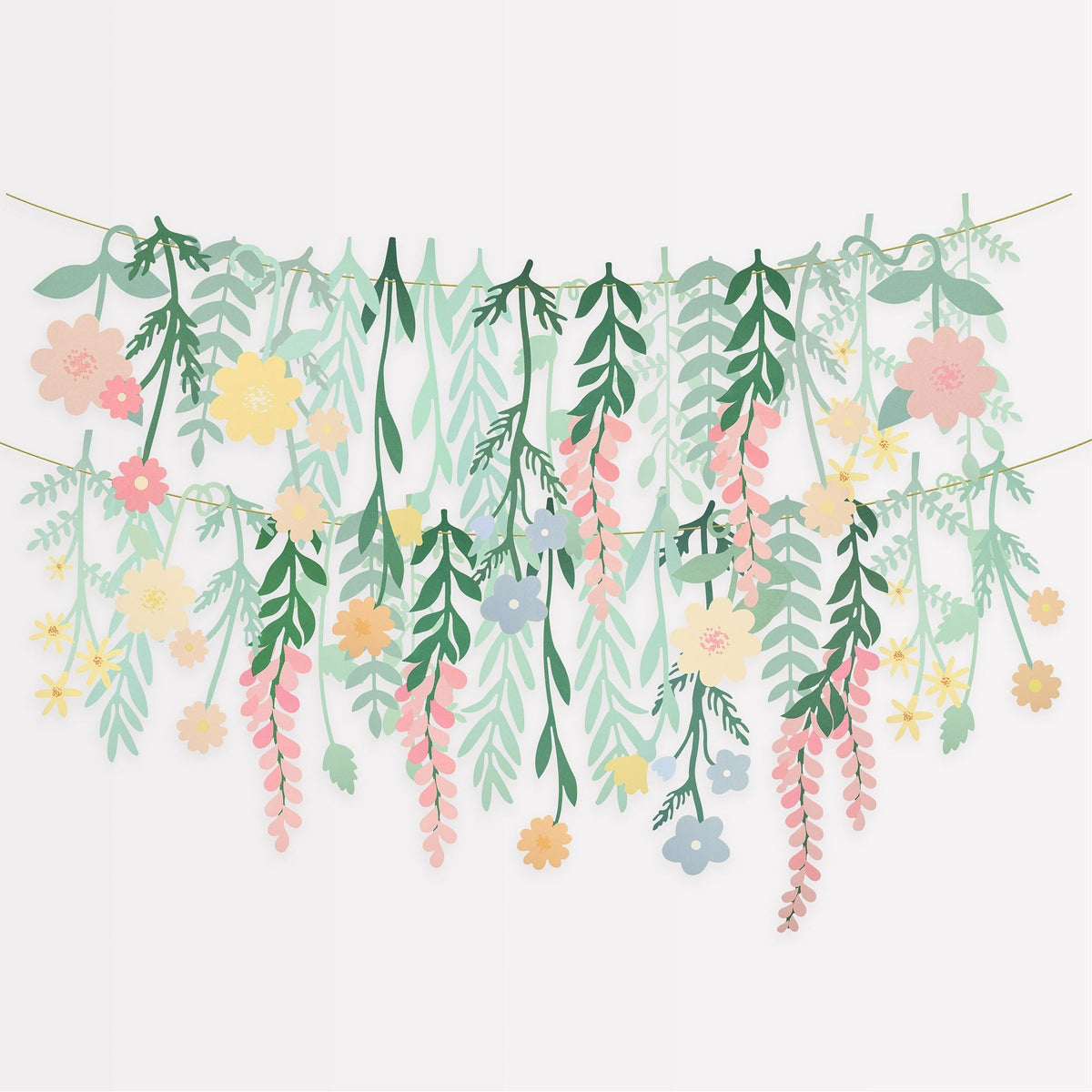 Meri Meri Everyday Entertaining Flower Garden Back Drop, 1 Count