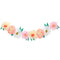 Meri Meri Everyday Entertaining Flower Garden Giant Garland, 102 Inches, 1 Count