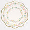 Meri Meri Everyday Entertaining Flower Garden Large Lunch Paper Plates, 10.5 Inches, 8 Count