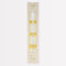 Meri Meri Everyday Entertaining Gold Bow Taper Candles, 2 Count 636997284484