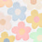 Meri Meri Everyday Entertaining Happy Flowers Large Daisy Shaped Lunch Paper Plates, 9 Inches, 8 Count 636997286518