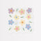 Meri Meri Everyday Entertaining Happy Flowers Large Lunch Napkins, 16 Count