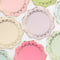 Meri Meri Everyday Entertaining Large Lunch Paper Plates, Ladurée, 10.5 Inches, 8 Count