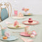 Meri Meri Everyday Entertaining Large Lunch Paper Plates, Ladurée, 10.5 Inches, 8 Count