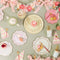 Meri Meri Everyday Entertaining Large Lunch Paper Plates, Ladurée, 8.5 Inches, 8 Count