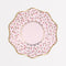 Meri Meri Everyday Entertaining Marie-Antoinette Large Lunch Paper Plates, 9 Inches, 8 Count 636997285320
