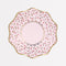 Meri Meri Everyday Entertaining Marie-Antoinette Large Lunch Paper Plates, 9 Inches, 8 Count 636997285320