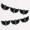 MERI MERI Halloween Bat Paper Garland, 72 Inches, 1 Count 636997282305