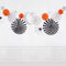 MERI MERI Halloween Halloween Honeycomb Shapes Garland, 72 Inches, 1 Count 636997277950