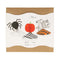 MERI MERI Halloween Mod Pattern Halloween Party Paper Hats, 6 Count 636997283036