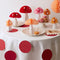 Meri Meri Kids Birthday Honeycomb Mushroom Table Decoration, 10 Count 636997277080
