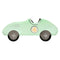 MERI MERI Kids Birthday Race Cars Large Car Shaped Lunch Paper Plates, 15.5 x 6.25 Inches, 8 Count 636997259543