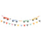 MERI MERI Kids Birthday Race Cars Paper Garland, 72 Inches, 2 Count