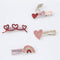 MERI MERI Valentine's Day Love Sweet Love Hairclips, 8 Count 636997296005