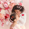 MERI MERI Valentine's Day Love Sweet Love Hairclips, 8 Count 636997296005