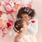 MERI MERI Valentine's Day Love Sweet Love Hairclips, 8 Count 636997296005